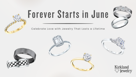 June Anniversary & Wedding Jewelry: Celebrate Love in the Month of Romance