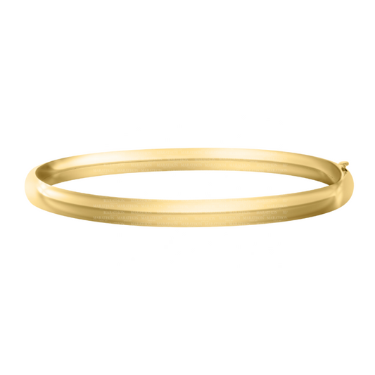 14K Yellow Gold Filled Bangle Bracelet