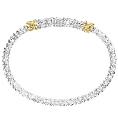 Vahan | Diamond Baguette Bangle