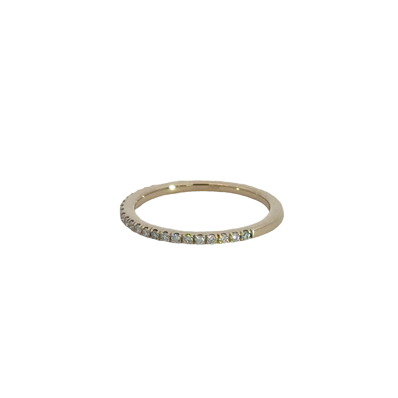 14K Yellow Gold Diamond Ring - 0.17 Carats