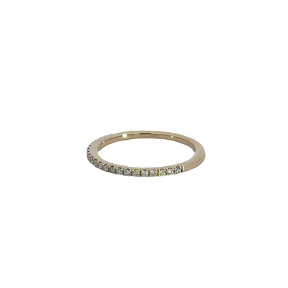 14K Yellow Gold Diamond Ring - 0.17 Carats