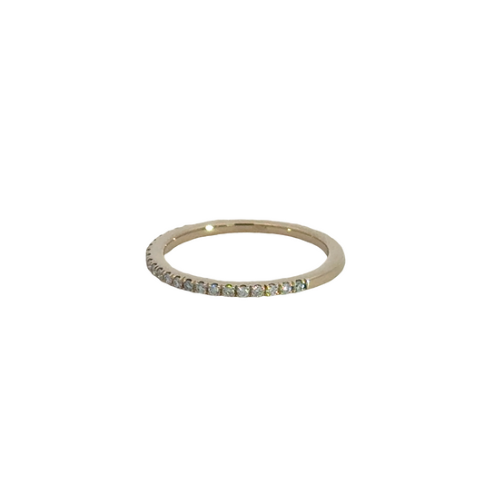 14K Yellow Gold Diamond Ring - 0.17 Carats