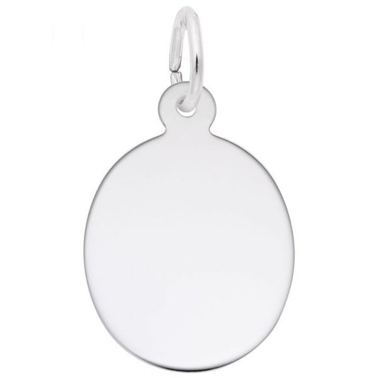 Oval Disc Charm