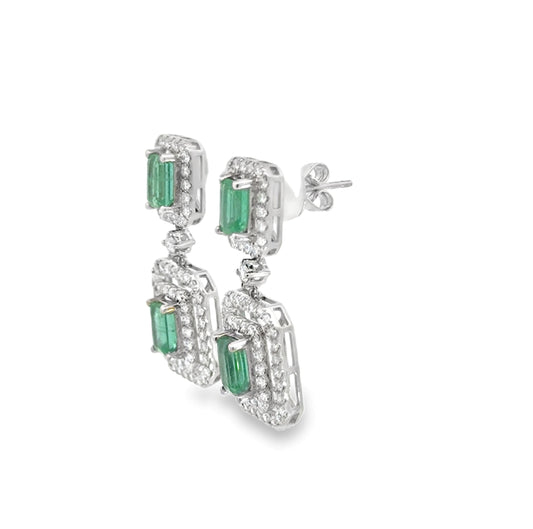 Colored Stone Earring