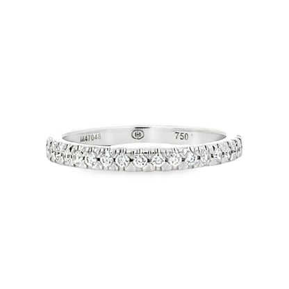 Kirkland Jewelry Estate | 18K White Gold Diamond Band