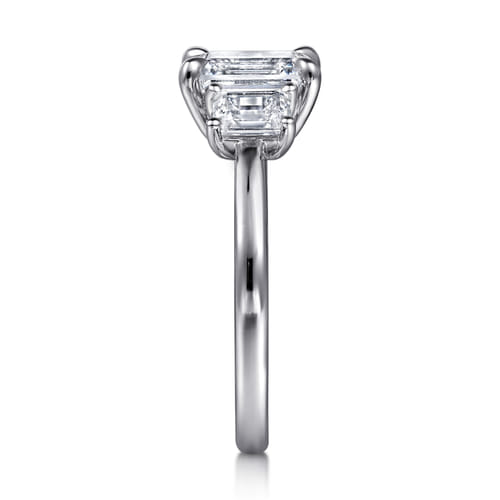 14K White Gold Diamond Engagement Ring Setting – Classic Collection