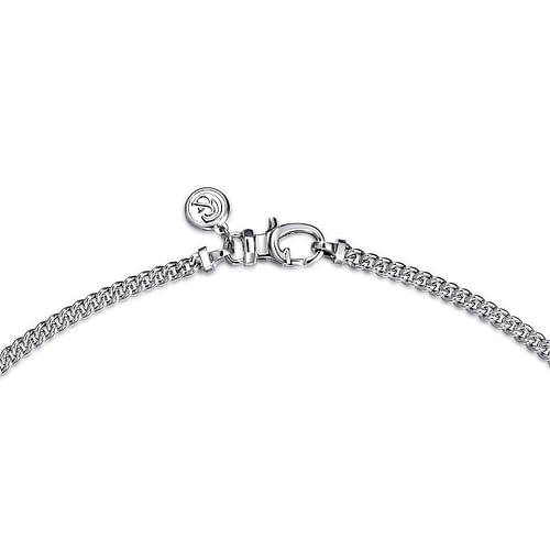 925 Sterling Silver Solid Men's Cuban Link Chain Necklace