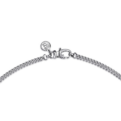 925 Sterling Silver Solid Men's Cuban Link Chain Necklace
