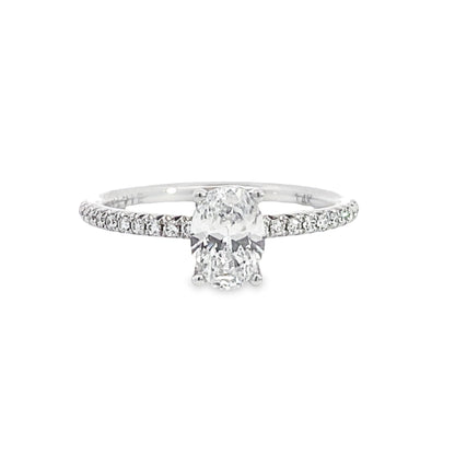 Sylvie | Blythe Oval Engagement Ring