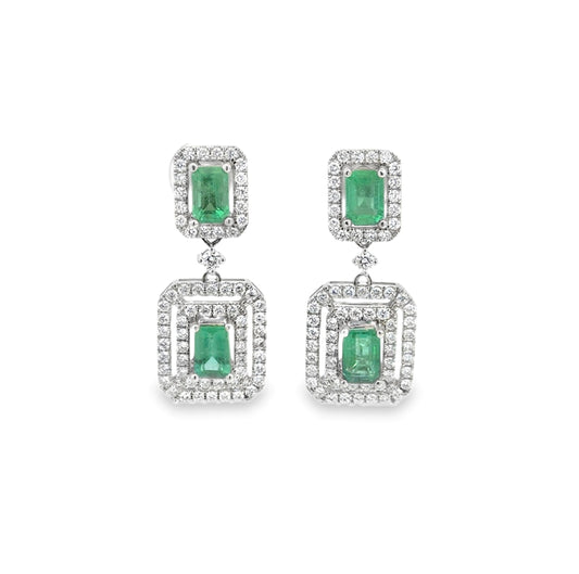 Colored Stone Earring