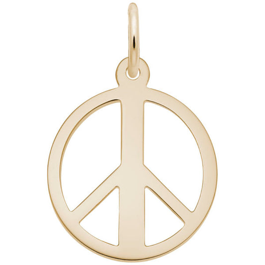 Peace Symbol Charm