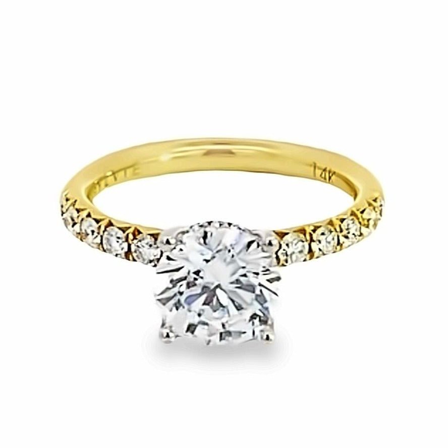 Sylvie | Malencia Round Engagement Ring