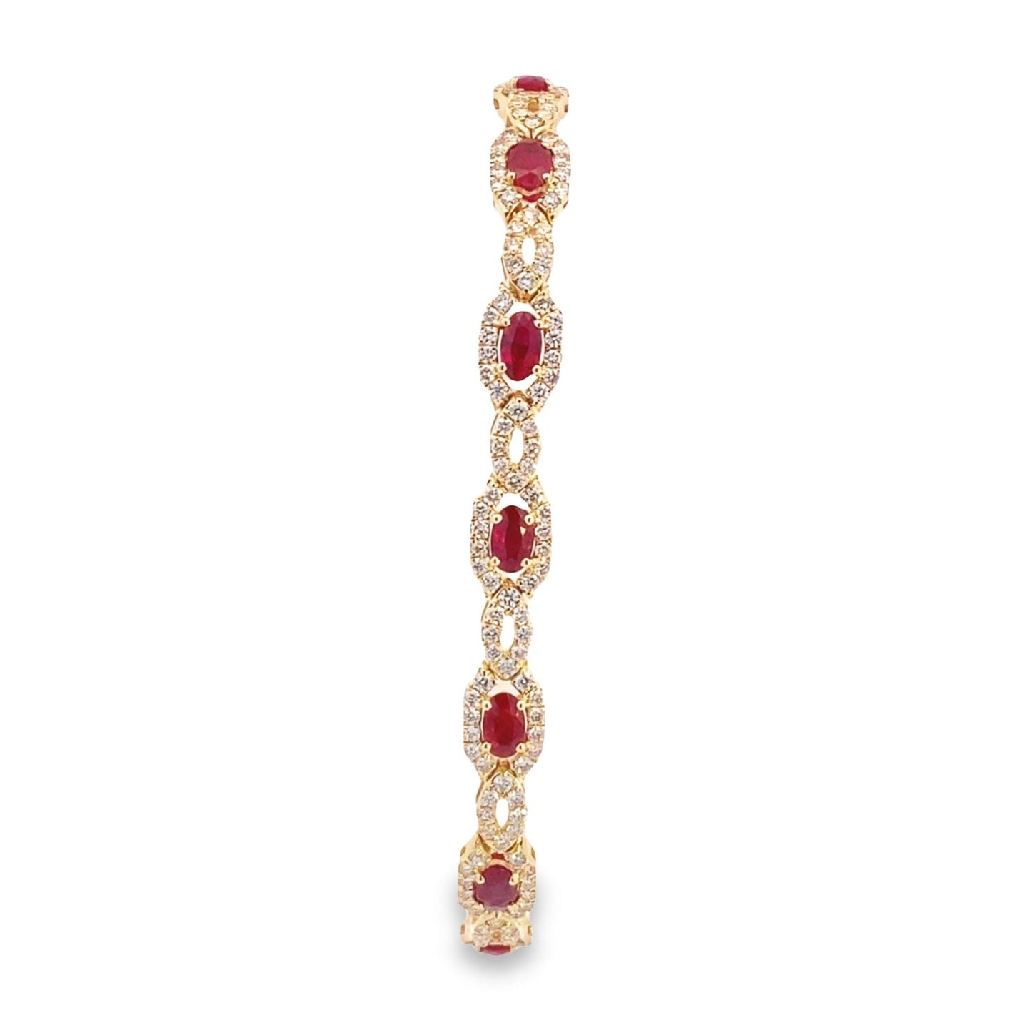 Stern International | Diamond and Ruby Vintage Bracelet