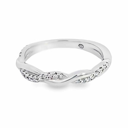 Intertwined Diamond Band