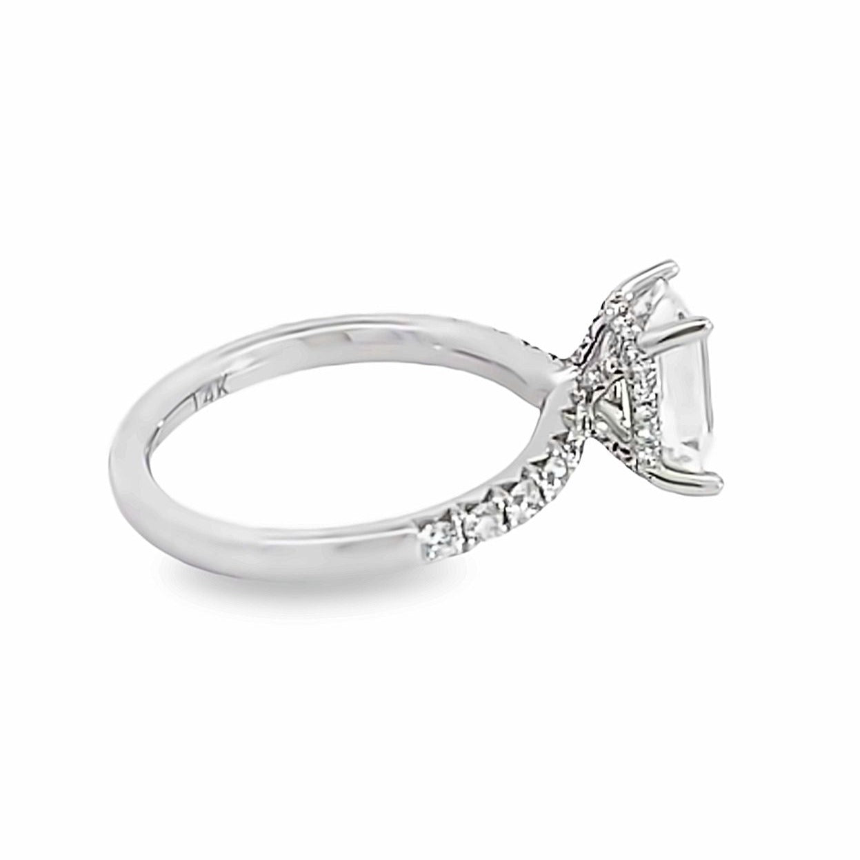 Sylvie | Malencia Emerald Engagement Ring