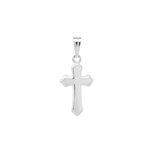 Marathon | Sterling Silver Baby Cross Necklace