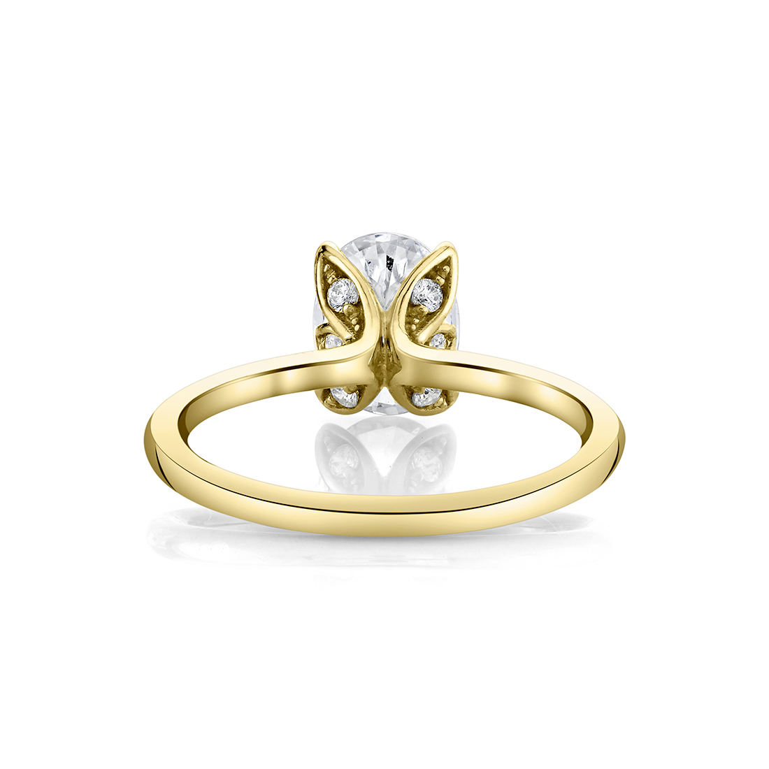 Shay - Oval Cut Solitare Engagement Ring