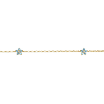 Colored Stone Bracelet