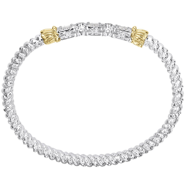 Vahan | Diamond Baguette Bangle