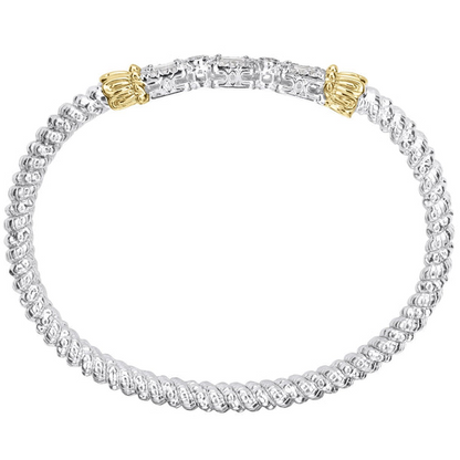Vahan | Diamond Baguette Bangle