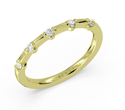 Diamond Wedding Band