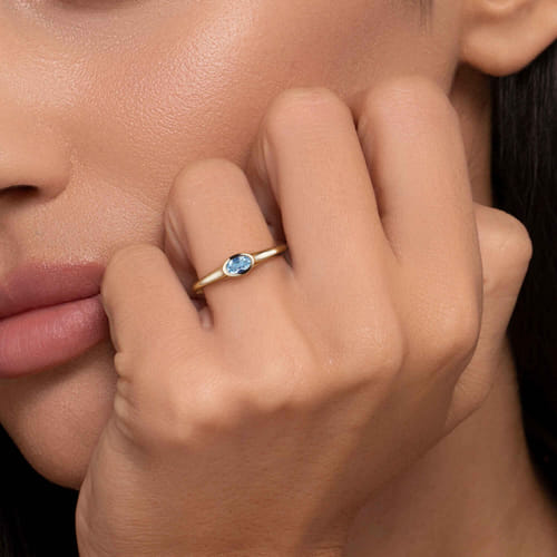 Colored Stone Ring