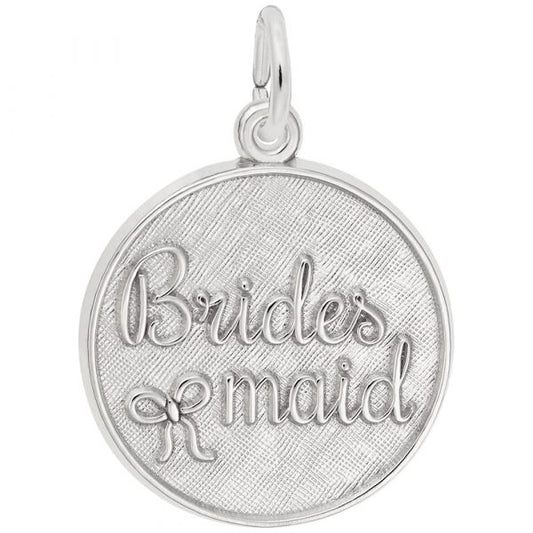 Bridesmaid Disc Charm