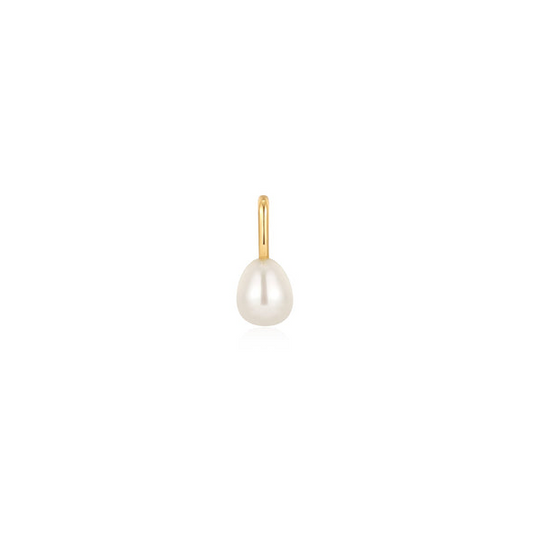 Ania Haie | Gold Pearl Charm