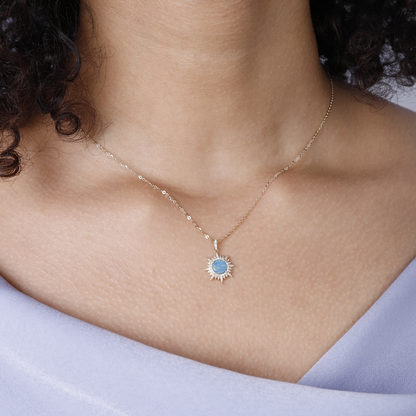 The Sun Opal Necklace