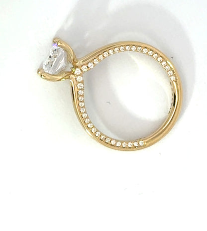 Diamond Semi-Mount Ring