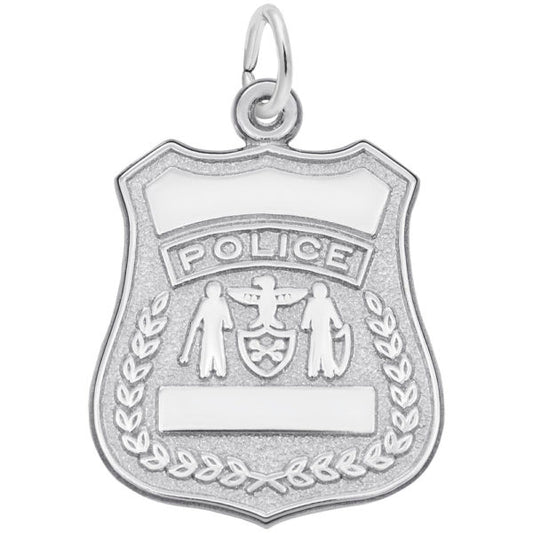 Police Badge Charm