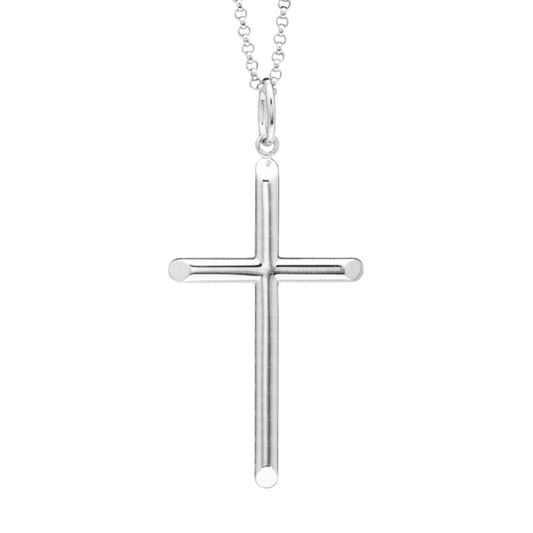 Sterling Silver Cross Necklace