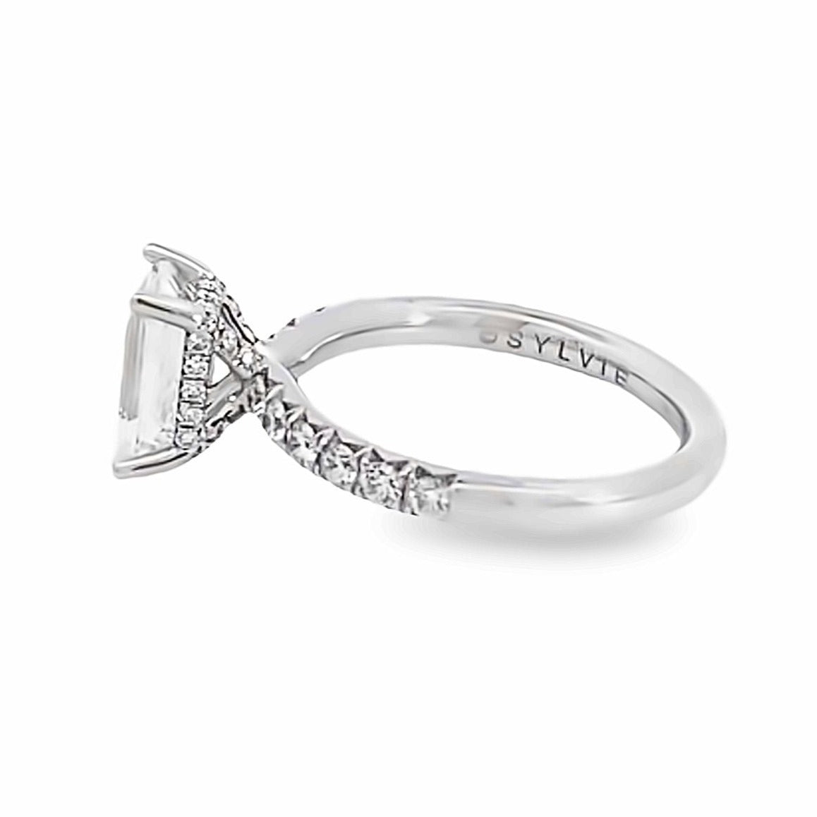 Sylvie | Malencia Emerald Engagement Ring