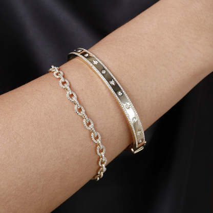 Studded Stella Bangle