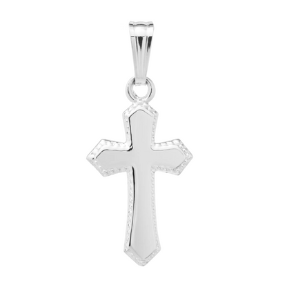 Sterling Silver Baby Cross Necklace