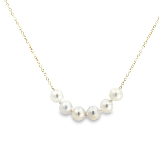 14K Yellow Gold Add a Pearl Necklace