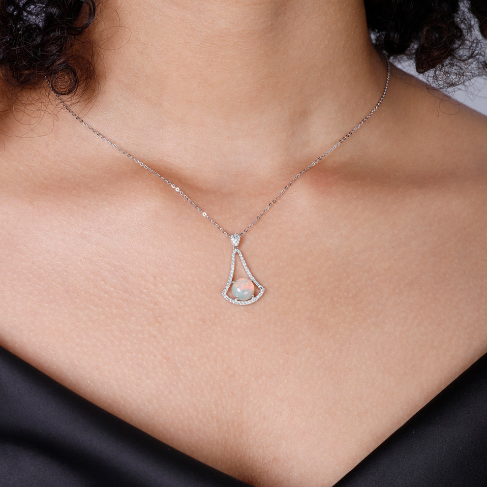 Colored Stone Necklace