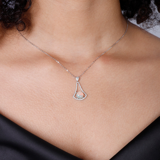 Colored Stone Necklace
