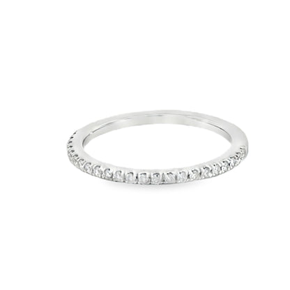 14K White Gold Diamond Ring - 0.17 Carats