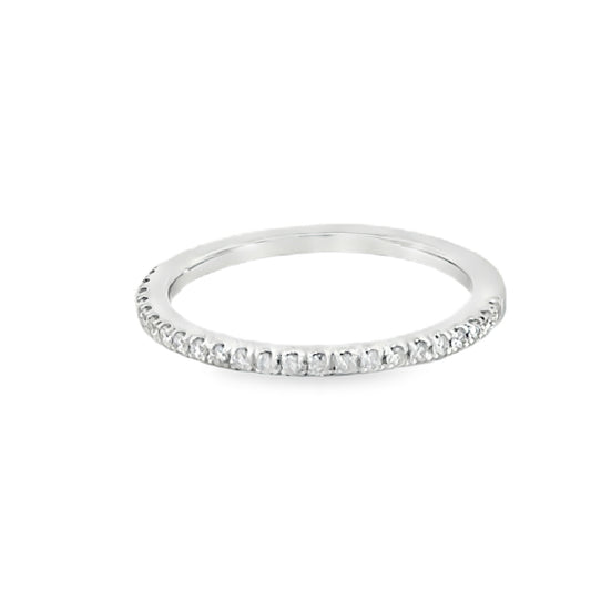 14K White Gold Diamond Ring - 0.17 Carats