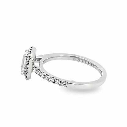 Sylvie | Chantelle Emerald Engagement Ring