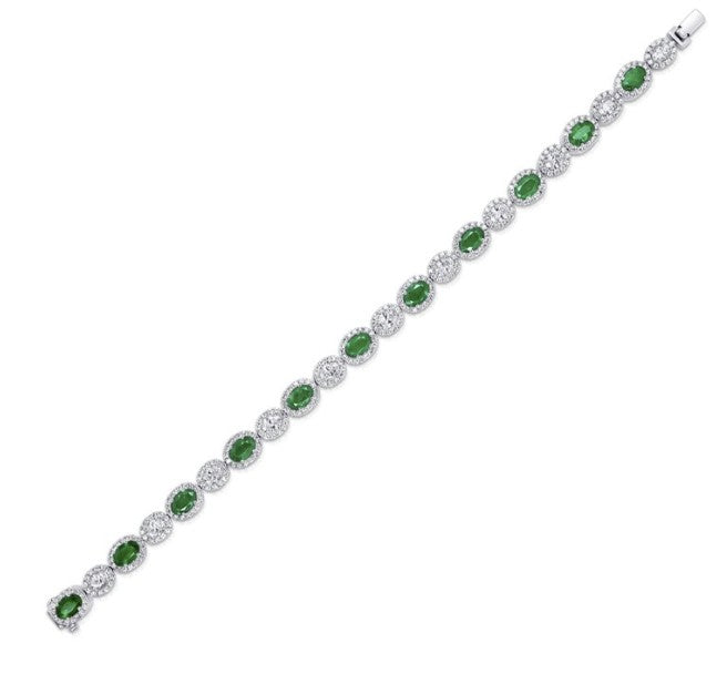 Colored Stone Bracelet