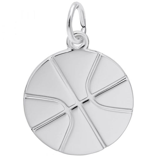 Flat Basketball Charm