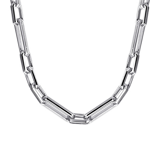 925 Sterling Silver Solid Figaro Chain Necklace