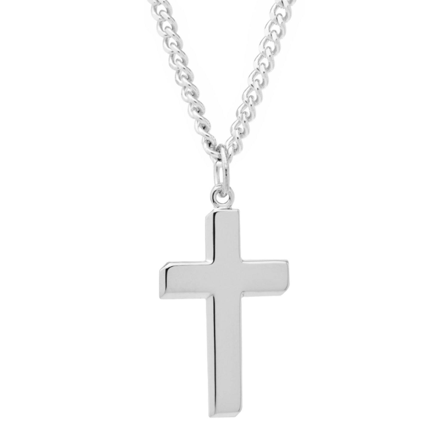 Sterling Silver Cross Necklace