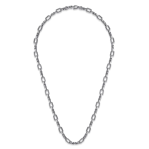 925 Sterling Silver Solid Figaro Chain Necklace
