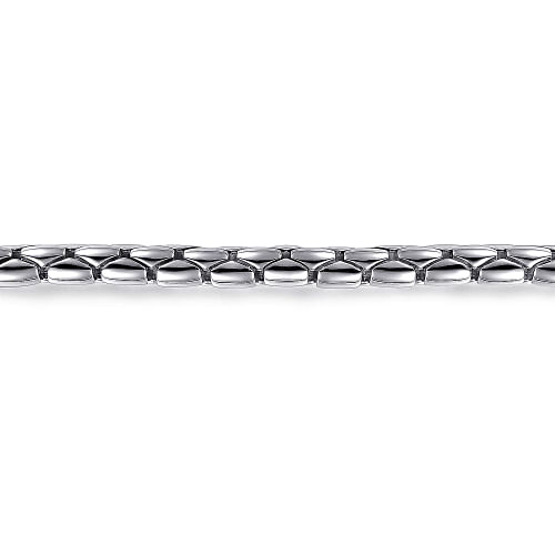 Gabriel & Co | 925 Sterling Silver Tubular Chain Bracelet