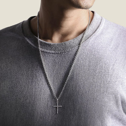 Gabriel & Co | 925 Sterling Silver Twisted Rope Cross Pendant