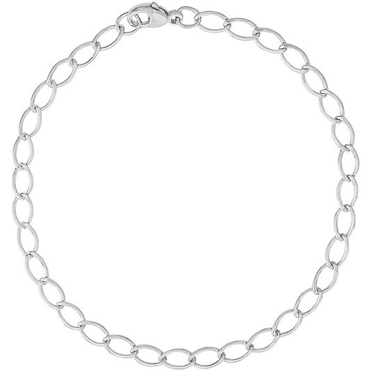 Rembrandt Charms | Petite Classic Sterling Silver Charm Bracelet