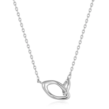 Ania Haie | Silver Wave Link Necklace